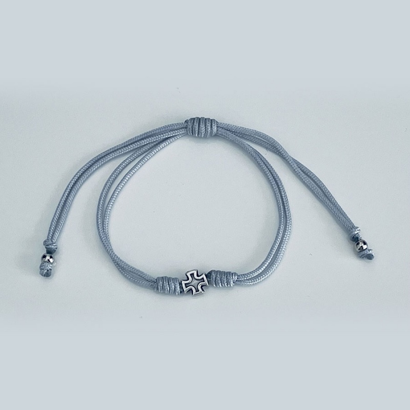 cross_clear_bracelet_two_strings_grey_thread-ccb3-x