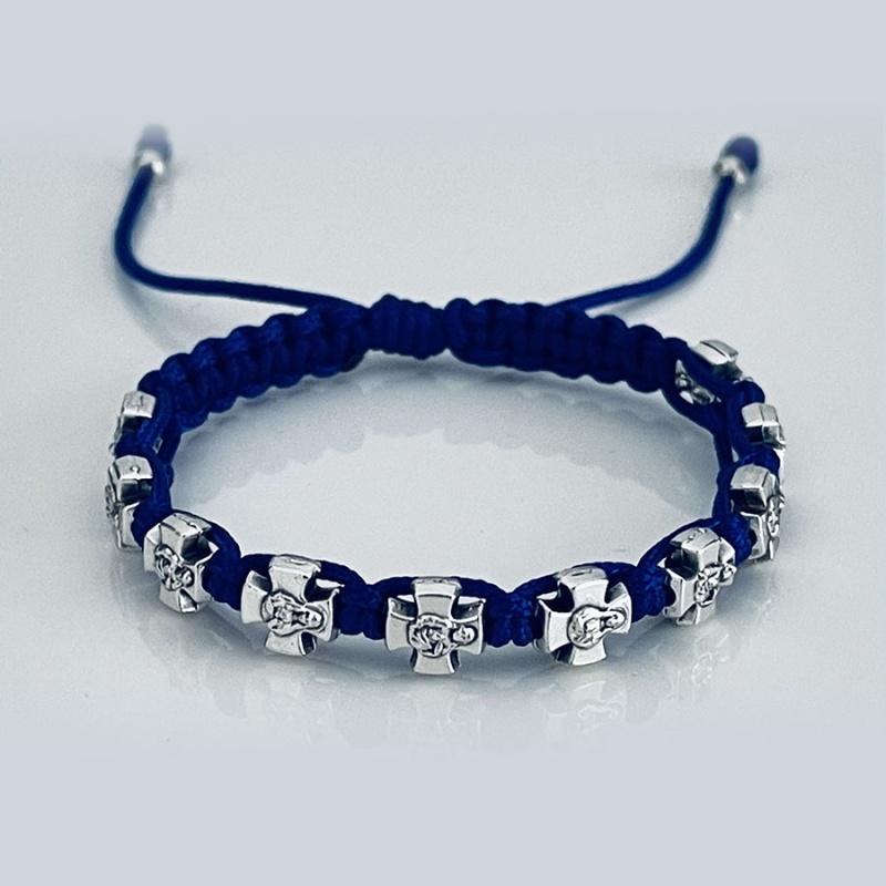 cross_icon_bracelet_royal_blue_thread-cib10-x
