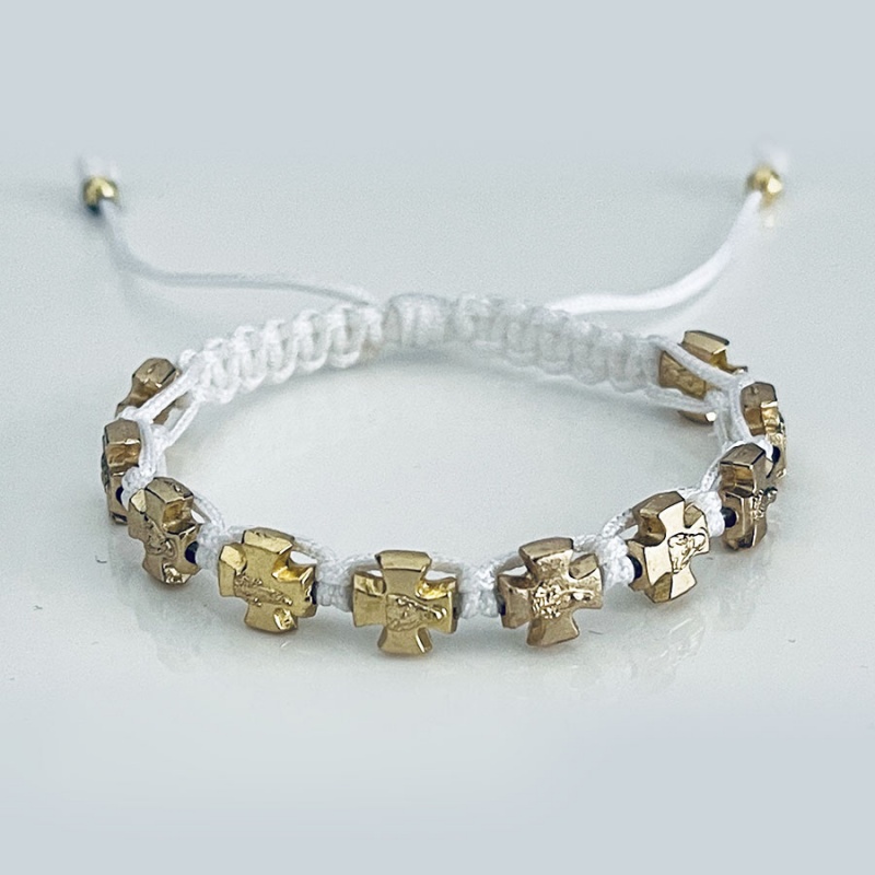 cross_icon_gold_bracelet_white_thread-cigb7-x