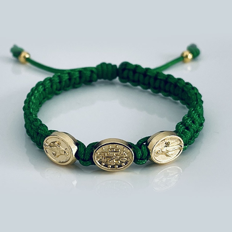 miraculous_gold_bracelet_olive_green_thread_kids-mgbk13-x