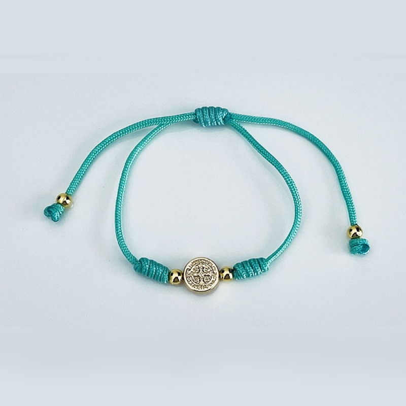 st_benedict_gold_one_string_bracelet_turqouise_thread-sbgob9-x_743112108