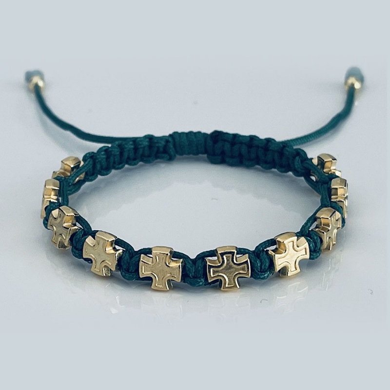 gold_cross_bracelet_olive_green_thread-gcb13-x