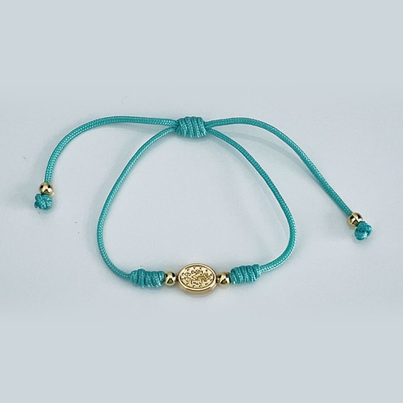 miraculous_gold_bracelet_on_one_string_turqouise_thread-mgob9-x