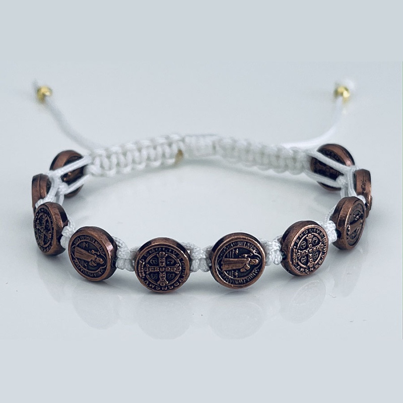 st_bendict_bronze_bracelet_white_thread-sbbb7