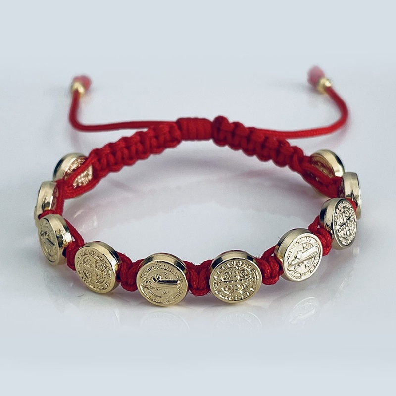 st_benedict_gold_bracelet_red_thread-sbgb14-x
