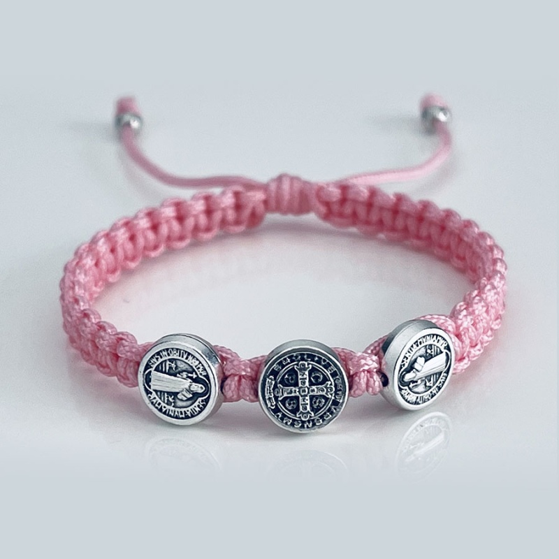 st_benedict_silver_light_rose_thread_kids-sbsk17-x