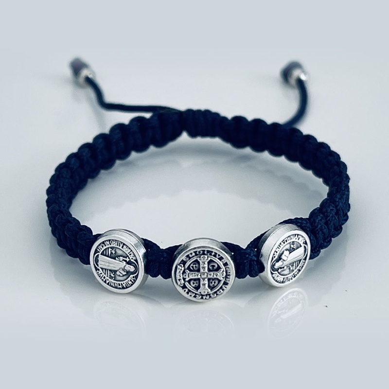 st_benedict_silver_navy_blue_thread_kids-sbsk8-x
